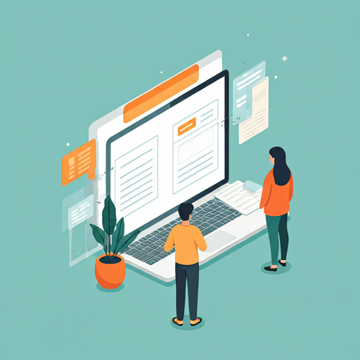 UI/UX Design Illustration